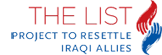 The List Project to Resettle Iraqi Allies